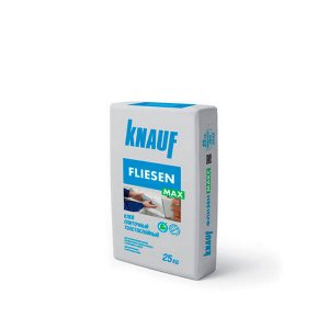 Кнауф-Флизен Макс толстослойный (клей для плитки и керамогранита), 25 кг