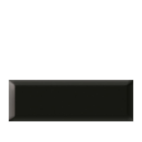 Плитка облицовочная  Метро 100х300х8 мм черная (21 шт=0.63 кв.м)