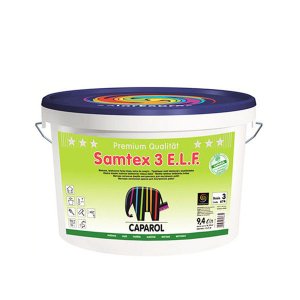 Краска в/д Caparol Samtex 3 ELF латексная база 3 матовая 9.4 л