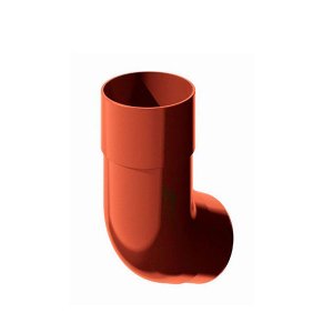 Колено трубы пластиковое d82 мм 135° красное Технониколь
