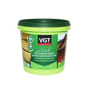 Лак антисептик акриловый VGT ореховое дерево 0,9 кг