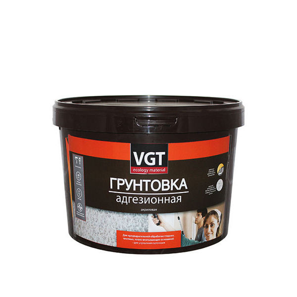 Грунт адгезионный для декоративных и фактурных красок VGT 16 кг