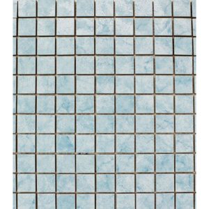 Мозаика 305х305х8 мм М0004  голубой микс на сетке/ЕвроКерамика (11 шт=1 кв.м.)